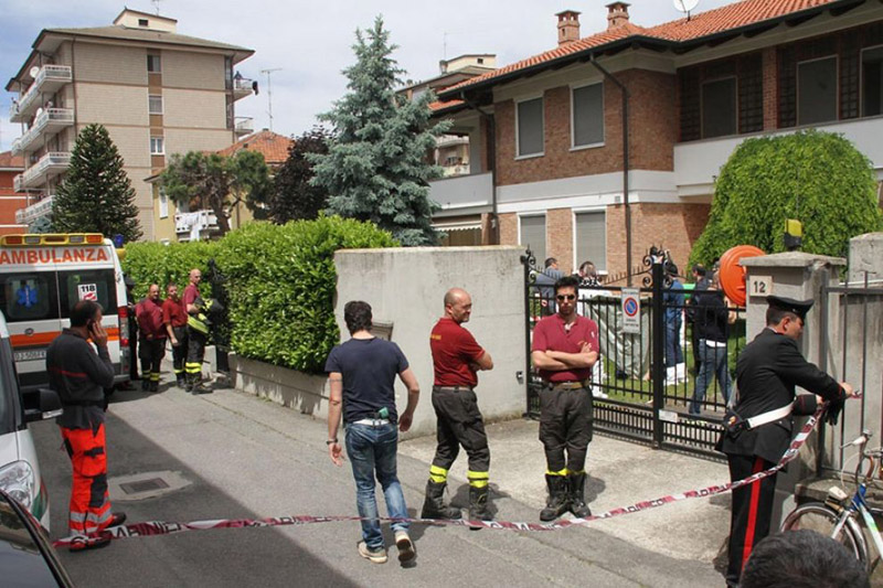 La villetta della strage (© Ansa)