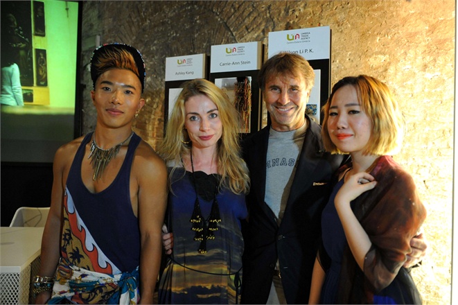 Cucinelli con gli allievi