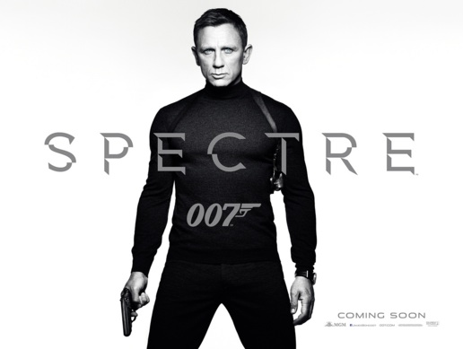 007 Spectre - La locandina