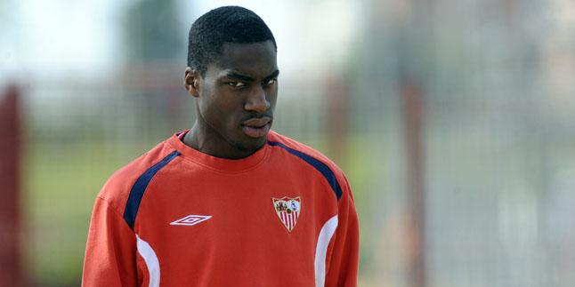Geoffrey Kondogbia con la maglia del Monaco 