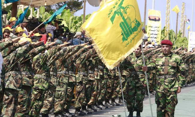 Miliziani di Hezbollah