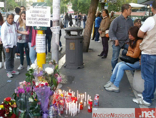 Il luogo della tragedia