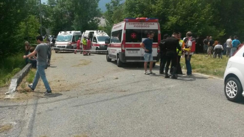 Il luogo dell'incidente (foto tratta da 