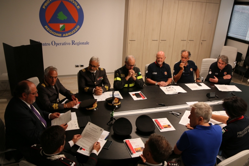 In foto a sin. il Sottosegretario Mazzocca 