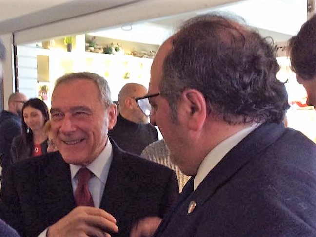  Il Sottosegretario d'Abruzzo Mazzocca incontra il leader LeU Pietro Grasso