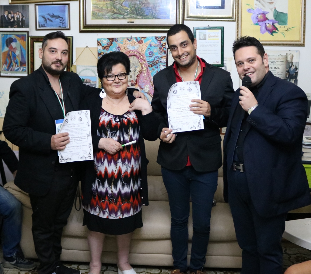 Nella foto, N.Bellino, T.Piccolo, G.Cossentino e G. Nappa