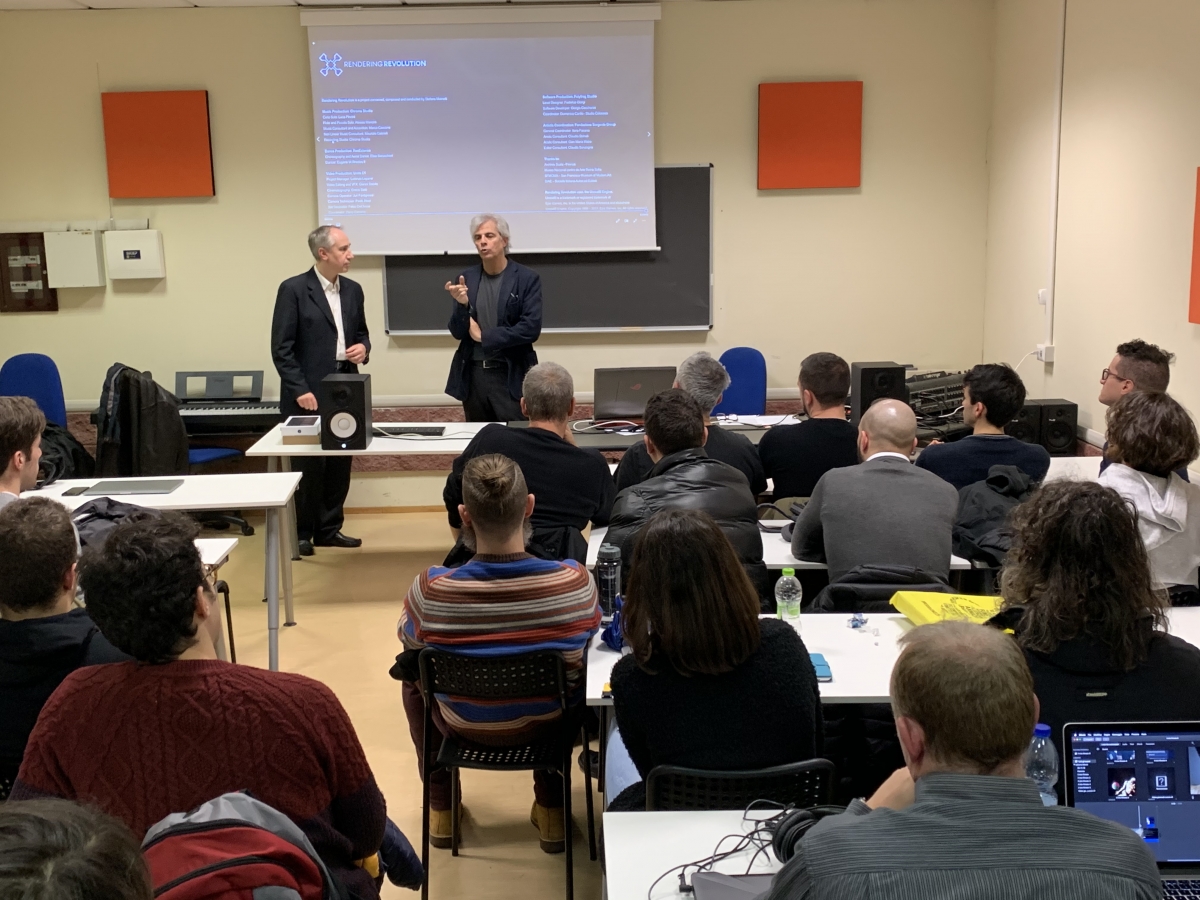 Stefano Mainetti con Ing Costantini