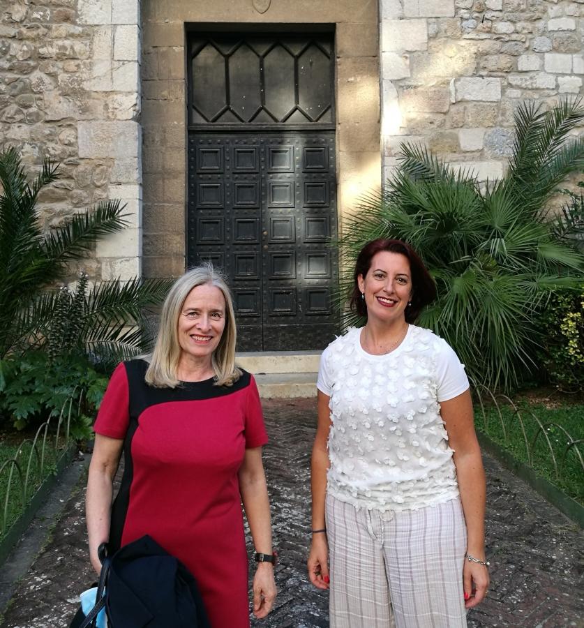 a sinistra Monica Michelotti a destra Chiara Mariotti