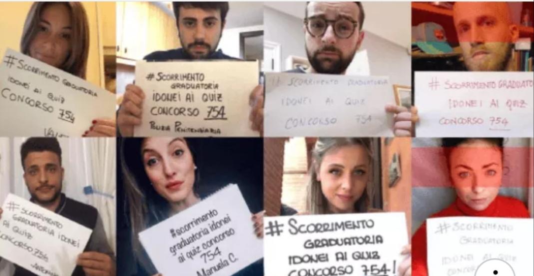 Lettera dei candidati del concorso 2019