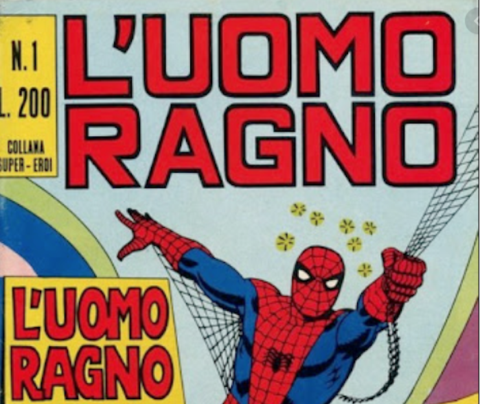 Il primo numero de L'Uomo Ragno