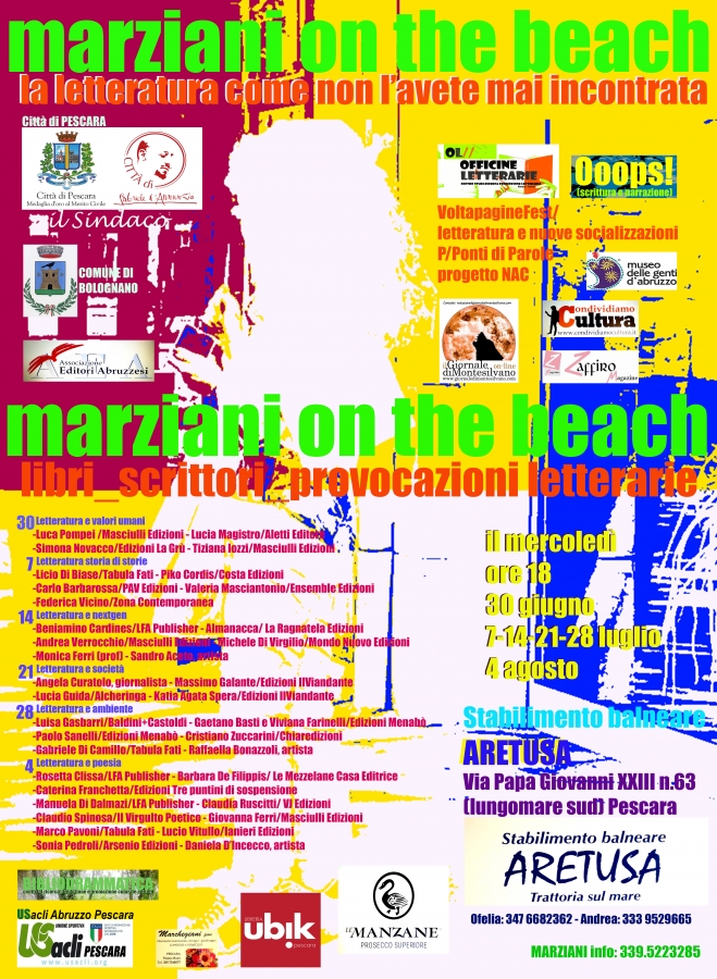 locandina Marziani on the beach