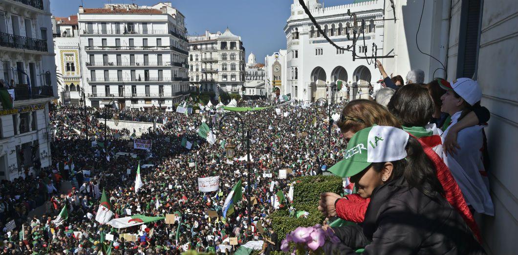 manifestazione in Algeria 