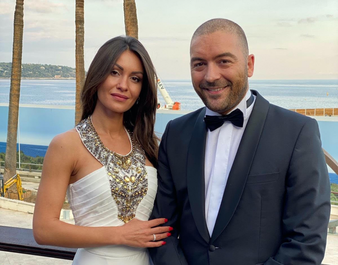 Gerry Scarpone con la sua attuale fidanzata 