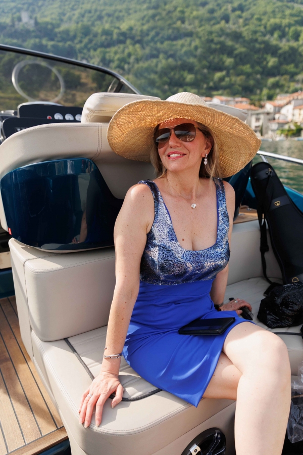 La stilista Valtellinese Miriam Tirinzoni 