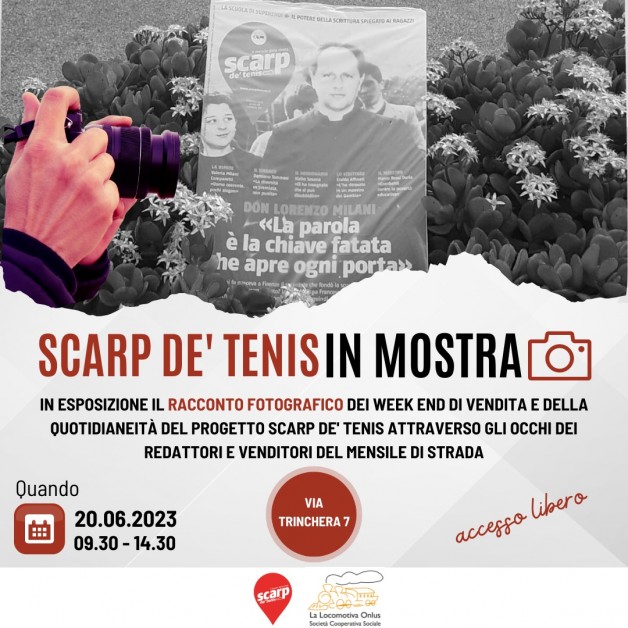 Mostra Fotografica Ri-Scatti: Racconti fotografici dei Redattori-Venditori  di Scarp de' Tenis Napoli