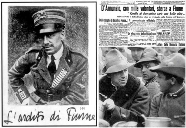 12 SETTEMBRE 1919: Gabriele D'Annunzio e l'impresa di Fiume. - Dauniacom.it  Il Portale di Foggia e Provincia