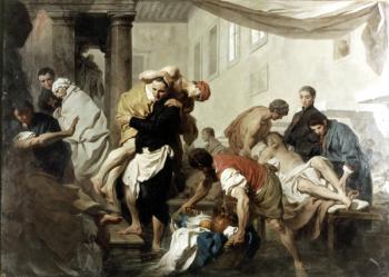  Pierre Hubert Subleyras 1749 - San Camillo cura gli Infermi / Santodelgiorno