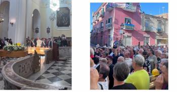 fonte: pagina facebook Vincenzo D'Alessandro, sindaco di Mercogliano