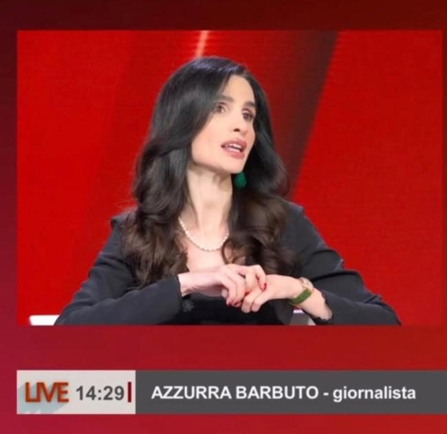 Azzurra Noemi Barbuto (leader del Movimento delle Bandiere)